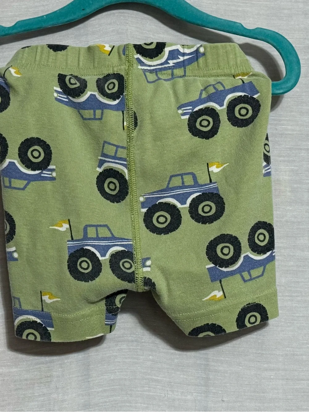 Hanna Andersson Size 5 Monster Truck Organic Cotton Pajama Set
